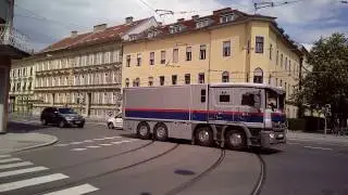 Geldtransport der Mamba f&uuml;r die &Ouml;NB