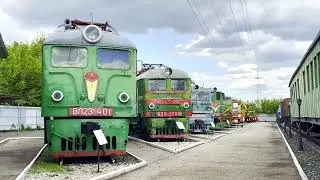 Поволжский музей ж/д техники в Самаре, 15.05.25 г.  Автор ролика Меркулова Наталья