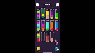 Water sort level 139 offline games extra hard #offlinegames #watersort
