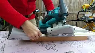 Makita 36V Track Saw + Mafell Dust Bag = perfection