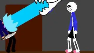 Frisk VS. Sans | Mr.Stikray