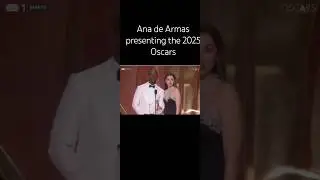 Ana de Armas presenting the 2025 Oscars #anadearmas #oscars #academyawards2025 #academyawards