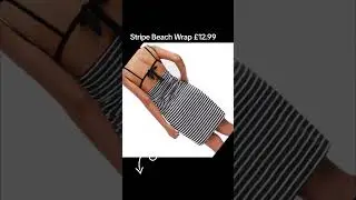 #shoppingam2pm #stripe #beach #pool #garden #coverup #wrap #sarong #curve #plussize