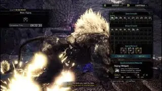 MHW Iceborne - Rajang Solo - Sticky LBG  06'20