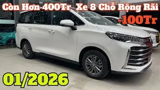 C&ograve;n Hơn 400Tr Lấy MG G50 Th&aacute;ng 1 Xe 8 Chỗ Rộng R&atilde;i, Xả Mạnh Chạy Số Tết | CarTVnew
