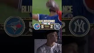 Blue Jays take down the Yankees #MLB #Yankees #BlueJays