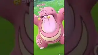 Lickitung dancing! - Pok&eacute;mon Go