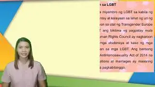 Video Lesson AP 10_3rd Quarter-AP 10_Diskriminasyon at Karahasan sa Kasarian