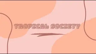 I just received a package from Tropical Society !!