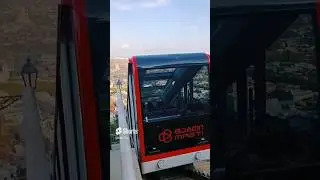 Funicular.Фуникулёр- Мтацминда-Пантеон. #тбилиси #georgia#funicular