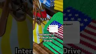 Shop &lsquo;til you drop! International Drive Premium Outlets #outlets  #orlando #shoppingvlogs #turismo