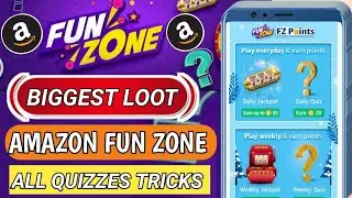 Amazon Fun Zone Offer | Amazon Biggest Loot | Amazon Quiz Trick