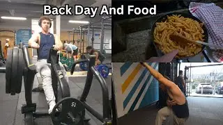 The Great Calorie Depression Day 9 - Back day + The food I eat