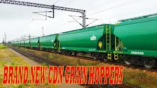 Grindrod RL30SCC RM30-13 & GT26CU-2 2109 Drops Off Brand New CDN Grain Hoppers