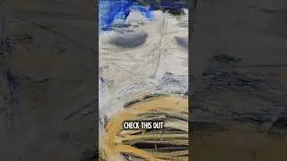 Self Portrait | Abstract Neo Expressionist Oil Coldwax Painting 32x48
