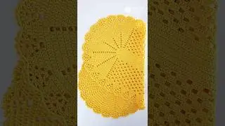 💰Овальный коврик крючком: ЛЕГКО, БЫСТРО и ЭКОНОМНО | 1 #crochet #croche #artesanato #tapetedecroch&ecirc;
