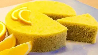6 min Orange Cake without Oven | Microwave Orange Cake Super Easy and Quick