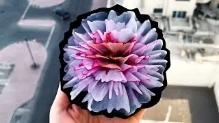 7️⃣1️⃣You should try this unique technique in your resin coasters ❤️
