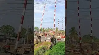 Manual Rail Gate/Jessore  #bdrailfan #bangladeshitrain #bangladeshrailway