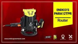 Woodworking Revolution starts here with Endico router PARA 12TPR