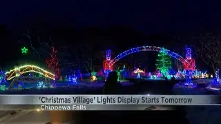 'Christmas Village' lights display starts tomorrow