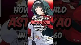 ЛУЧШАЯ СБОРКА АСТРА ЯО - Как собрать Астра Яо за 60 секунд #zzz #zenlesszonezero #hoyoverse