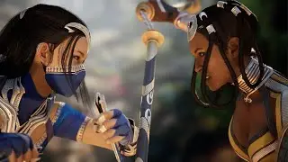 Mortal Kombat 1 - Kitana vs Tanya | All Intro/Interaction Dialogues