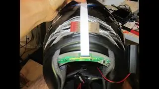 Best motorcycle Helmet wireless led mod how to make it version II