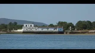 PORTUGAL by Boat, Island ARMONA, Return to Olh&atilde;o, Parc &agrave; Huitres, RIA FORMOSA, Algarve, June 2024 +