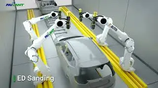 3D ANIMATION - 100K PAINT SHOP
