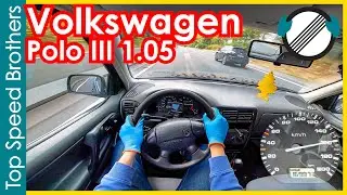 VW Polo III 1.05 (1996) AUTOBAHN POV TOP SPEED 🚀 #TopSpeedBrothers