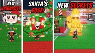SANTA'S FUSE EVENT ADMIN ABUSE and SKIBIDI TOILET OG BRAINROT?! Steal a Brainrot Funny Moments!