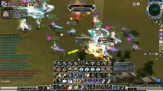 RF online USA - level 75 - Spice cora in strongest armor set with level 75 shield - (Damage test)