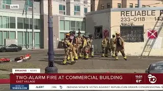 Person rescued from vacant building fire in East Village
