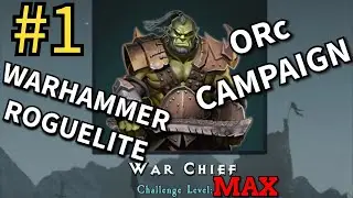 Rogue lite Warhammer Fantasy knockoff! SOVL Greenskin campaign, Orks and Goblins wreckin stuff!