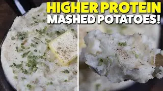 Cottage Cheese Mashed Potatoes | Easy & Creamy with a Protein Boost!