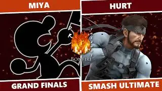 Dr. Insano's Bonfire 3: GRAND FINALS - Miya (Mr. Game & Watch) Vs. Hurt (Snake) SSBU