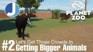 Planet Zoo | Let's Build A Zoo | Episode 2 | Our First Habitat Animals