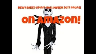 NEW LEAKED SPIRIT HALLOWEEN 2017 PROPS ON AMAZON!