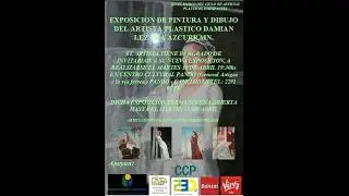 Expossicion De Dibujo Y Pintura De Damian Lezama En Ccp