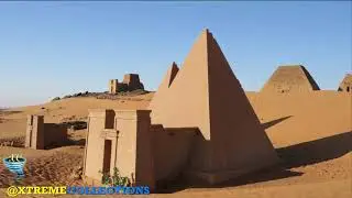Meroe Pyramids in River Nile State, Sudan