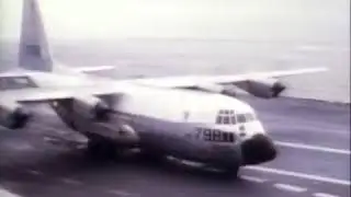 Авианосные посадка и взлет С-130