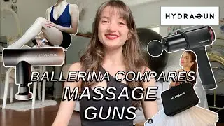 My New Ballet Recovery Tool | Hydragun vs Hydragun Atom + Mini Massage Gun Review