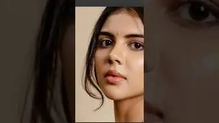 How I Create a Vector Portrait | Step by Step 💻 #kalyanipriyadarshan  #shorts