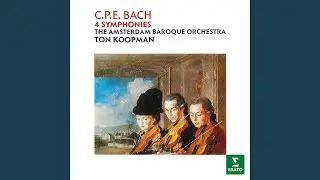 Symphonies, Wq. 183, No. 1 in D Major: I. Allegro di molto