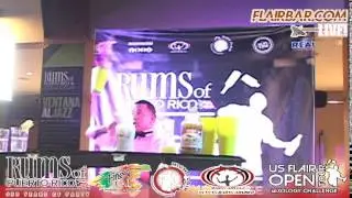 US Flair Open & Mixology Challenge 2015: Narayana Pena