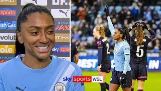 Kerolin Nicoli's full post match reaction to Man City 2-0 Everton