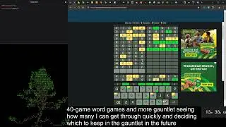 38 Game Wordle/Sedecordle/Crossword/Flagle/etc gauntlet test stream