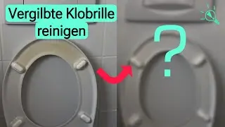 Vergilbte Klobrille Reinigen - Mit diesem Trick wird die Toilettenbrille wieder wei&szlig;