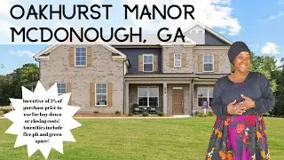 New Homes in McDonough, GA | Large Floorplans | Half Acre Lots | 3 Car Garage Available | Loft Space